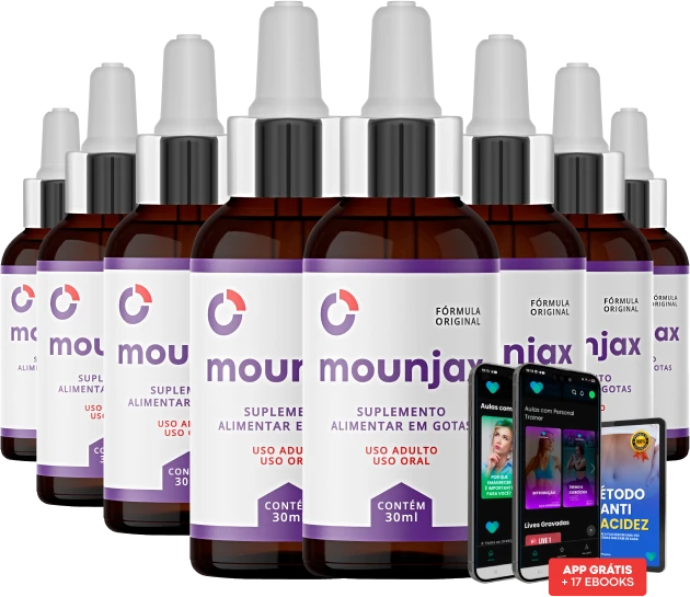 8 frascos Mounjax