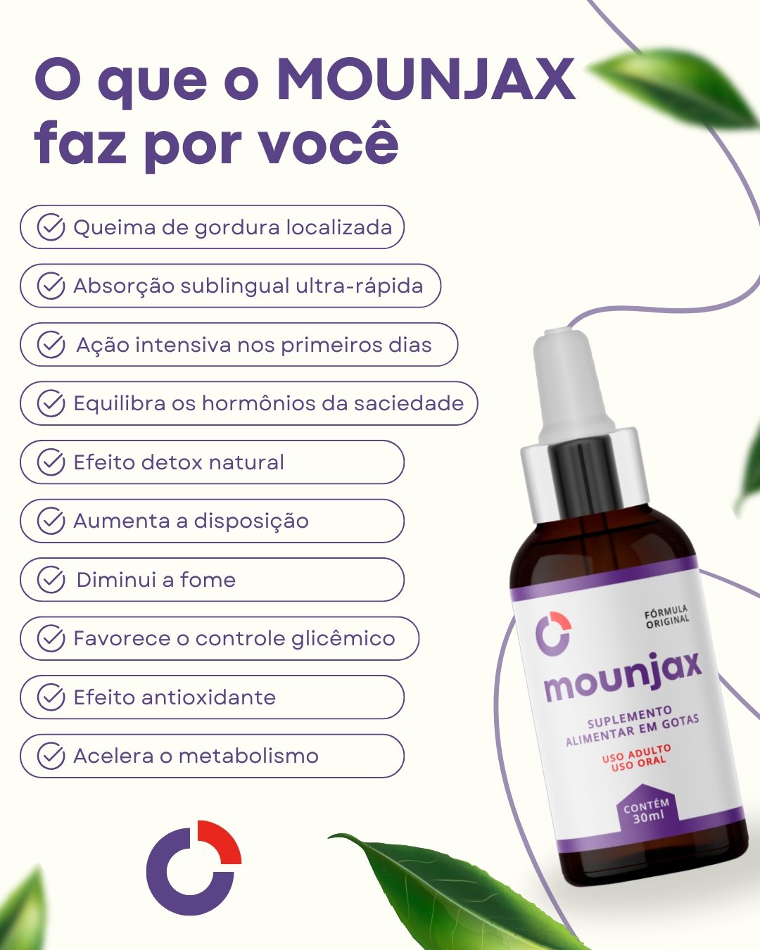 Benefícios Mounjax